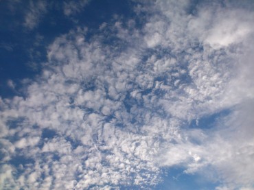 すっかり秋の空ですね。