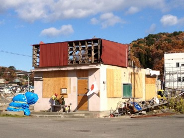 ここは派出所。最期まで公務を全うされたおまわりさん。。。