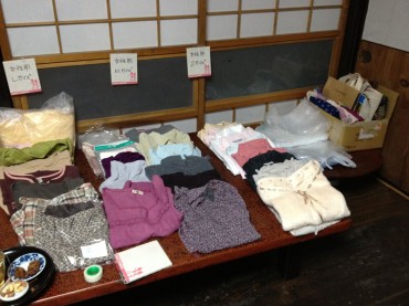 明日、選んで下さることを思うと、イメージが♡と、楽しんで活動する真紀子さんは天使！ヨーガの心です。