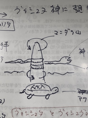 可愛すぎるっ！成瀬貴良先生のホワイトボードイラスト