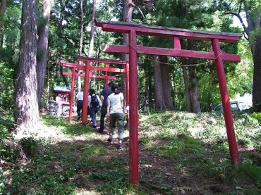 最後に３つの鳥居です。