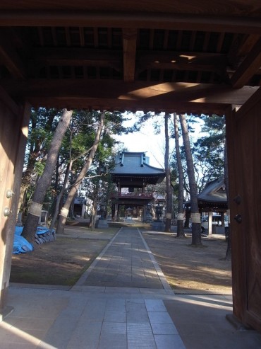 気持ちのよい参道