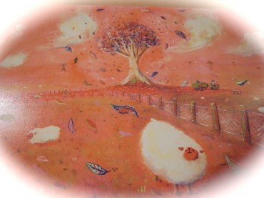 R0014961 この2枚の絵も宮沢さんが描かれたものです。絵本の絵だそうです。<br />
ほのぼのです。