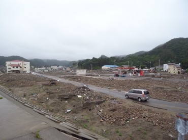 R0016246 宮古市田老町 万里の長城・巨大防潮堤があるところ