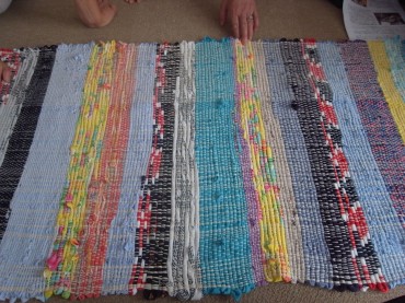 綺麗な色合いですね。少し海風の匂いがします。第1号マットは「海風」と銘銘！パチパチパチパチっ〜