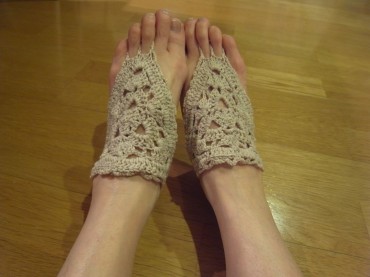 通常タイプ。素足でいる時もホカホカ。このままサンダルを履いてもかわいい〜♡