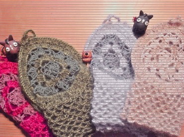 メヘンディー調『甲あて』冬バージョンは靴下タイプ♡