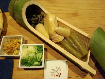 春野菜を炊きました。