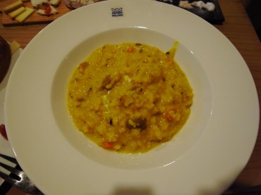 野菜リゾット、ターメリック風味