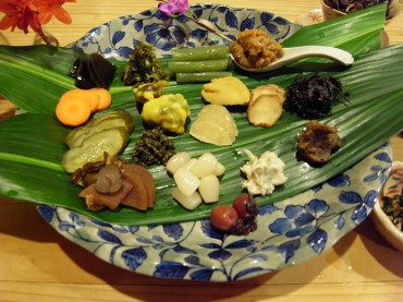 つけものオンパレード！全て自家製っ