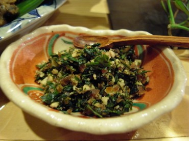 『ほろほろ』と呼ぶ、岩手のお母さんの自慢の一品。胡桃がたくさん入ります。