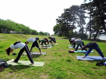 「土手さん、おはようございます・・・」
