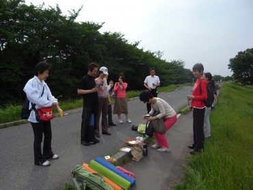 お待ちかね。チャイマサラタイム。ヨーガのあとは少しのミルクが善いのです。