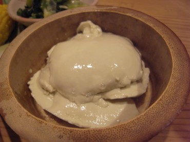 「青豆とうふおいしいよ～」と勧められるままに